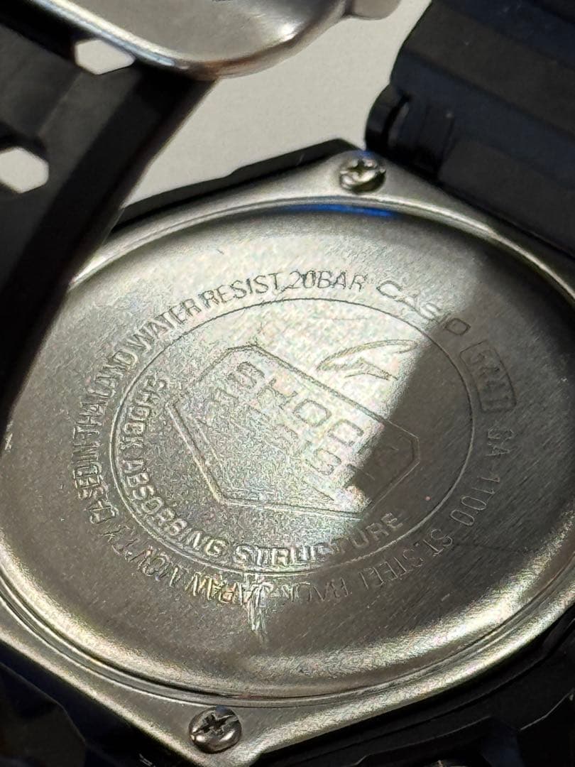 美品　カシオG-ショックGA-1100-1AJF 電池交換済み