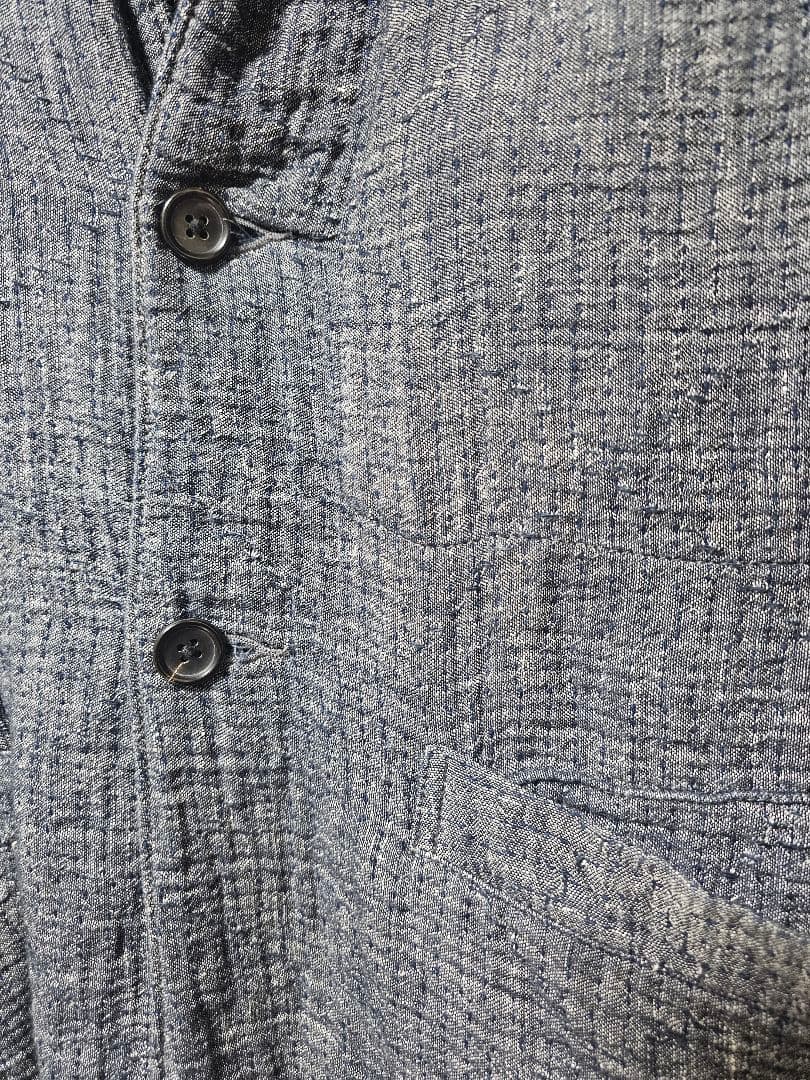 d*2様 SASHIKO LINEN CLASSIC JACKET