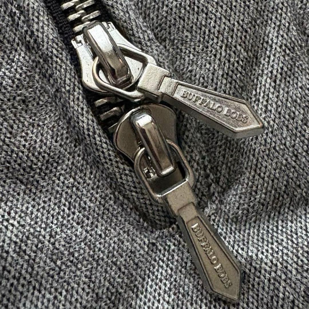 BUFFALO BOBS ダウンジャケット ラクーンファー フード ダブルジップ