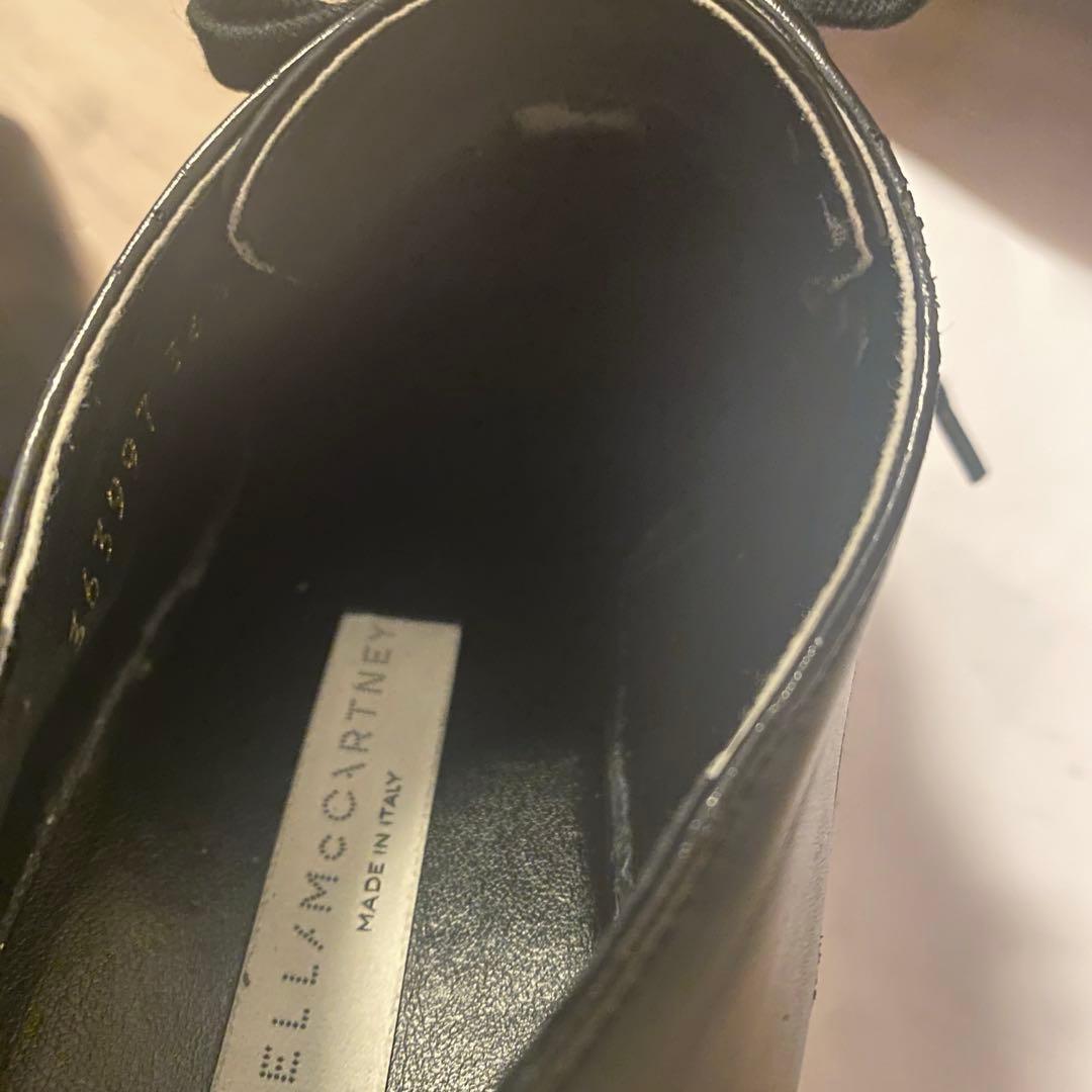 ステラマッカートニー エリス 厚底 プラットフォーム ブラック 23.5