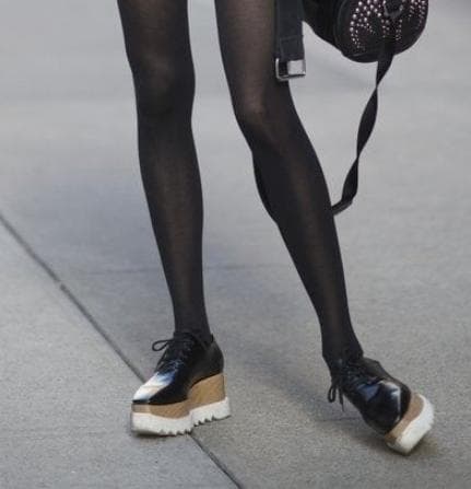 ステラマッカートニー エリス 厚底 プラットフォーム ブラック 23.5