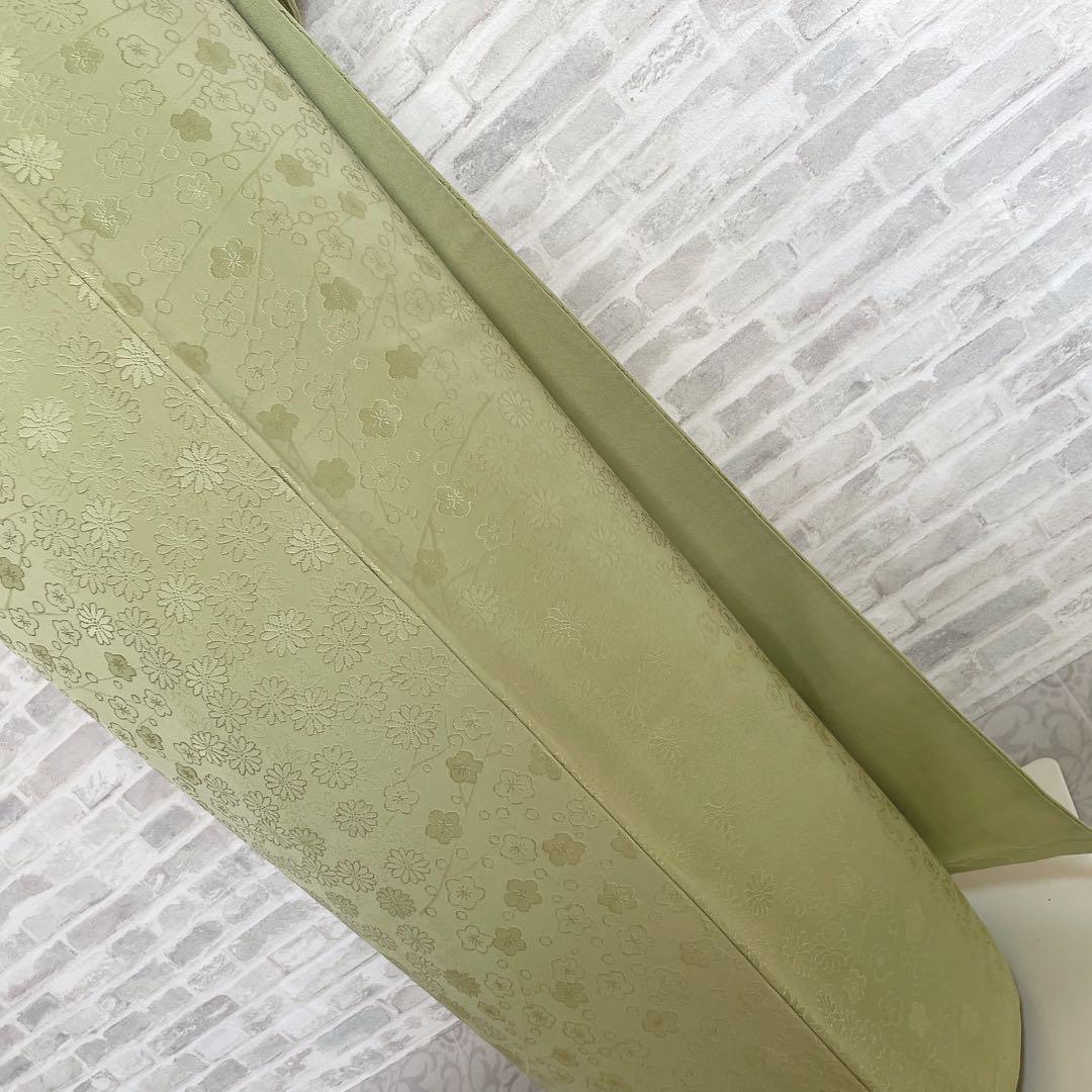 色無地　フルセット　菊　梅　地紋　難あり　練習用　シンプル　礼装　着物　I2