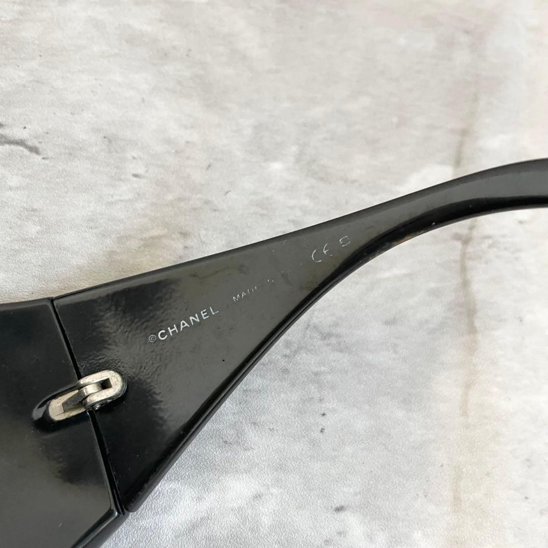 CHANEL サングラス ラインストーン ココマーク ブラック