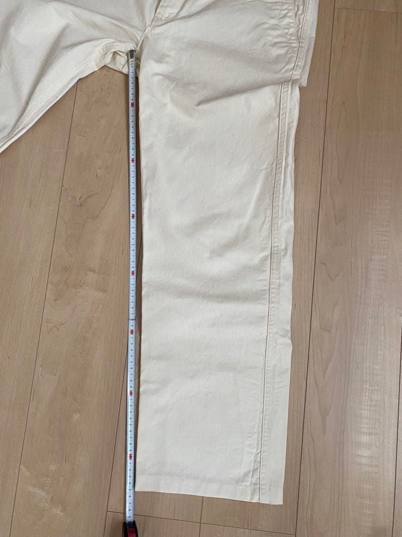 WESTRIDE ホワイトチノパン36