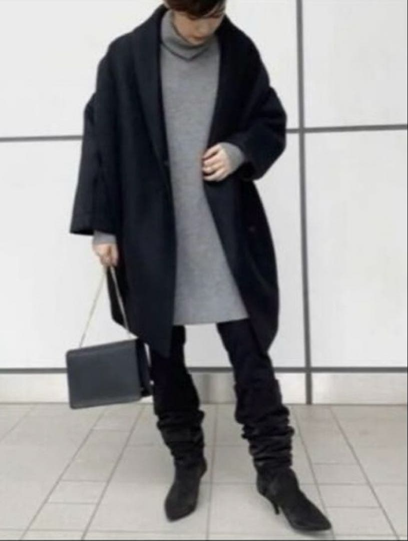 REALITY STUDIO リアリティスタジオ コクーンコート ブラック