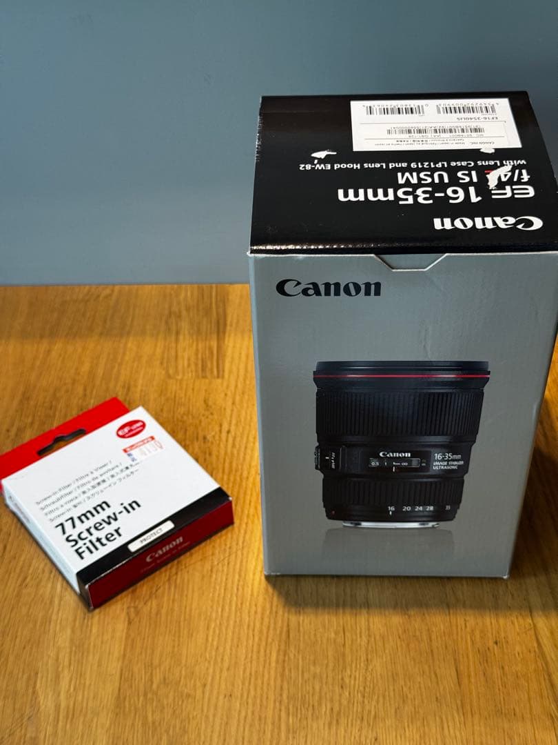 Canon EF 16-35mm f/4L IS USM 美品！