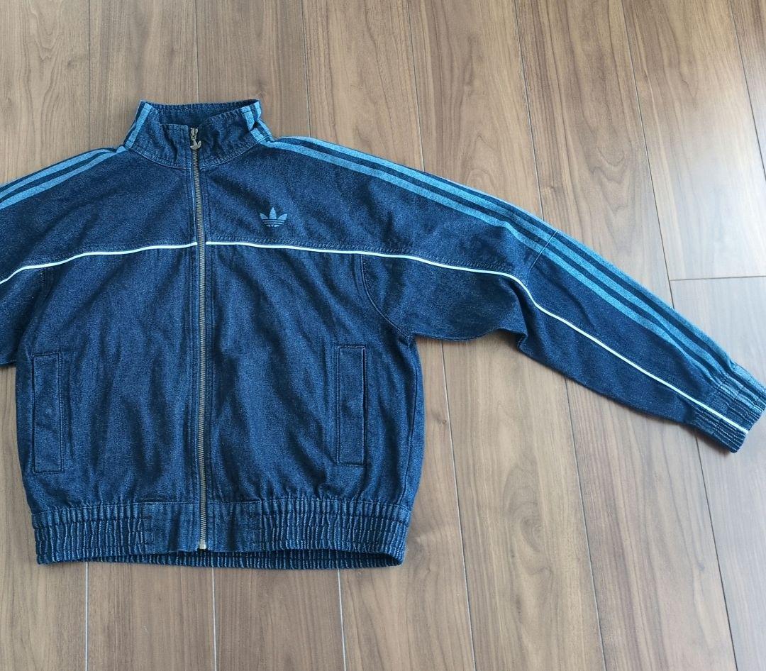 タグ付未使用品希少adidas original トラックジャケット デニム L