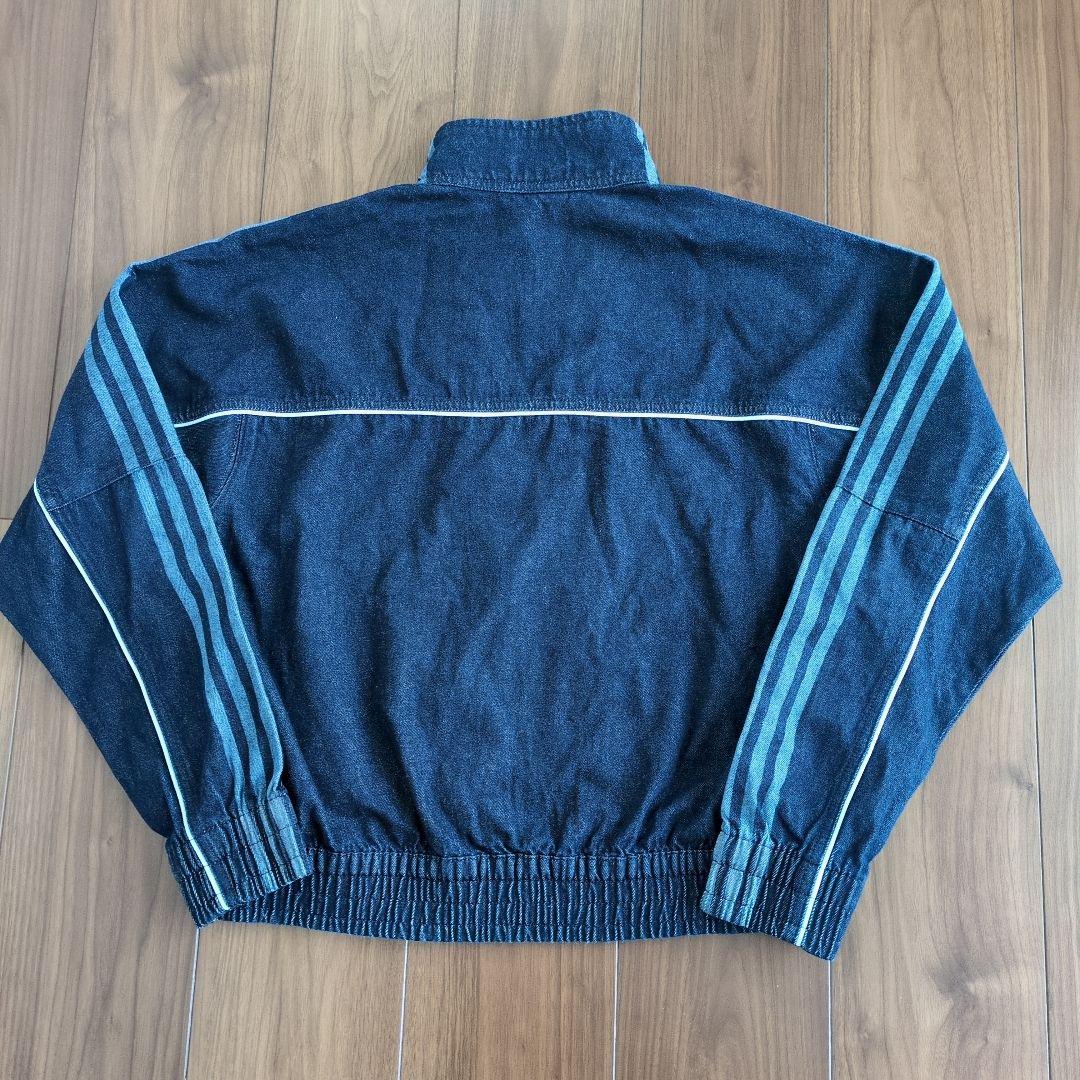 タグ付未使用品希少adidas original トラックジャケット デニム L