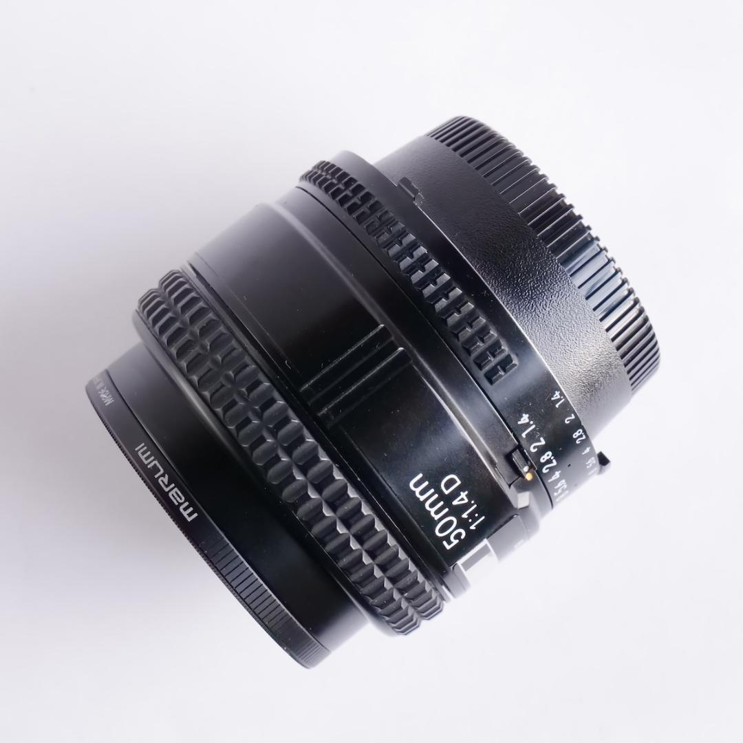 AF nikkor　50mm f1.4 オートフォーカスレンズ 美品