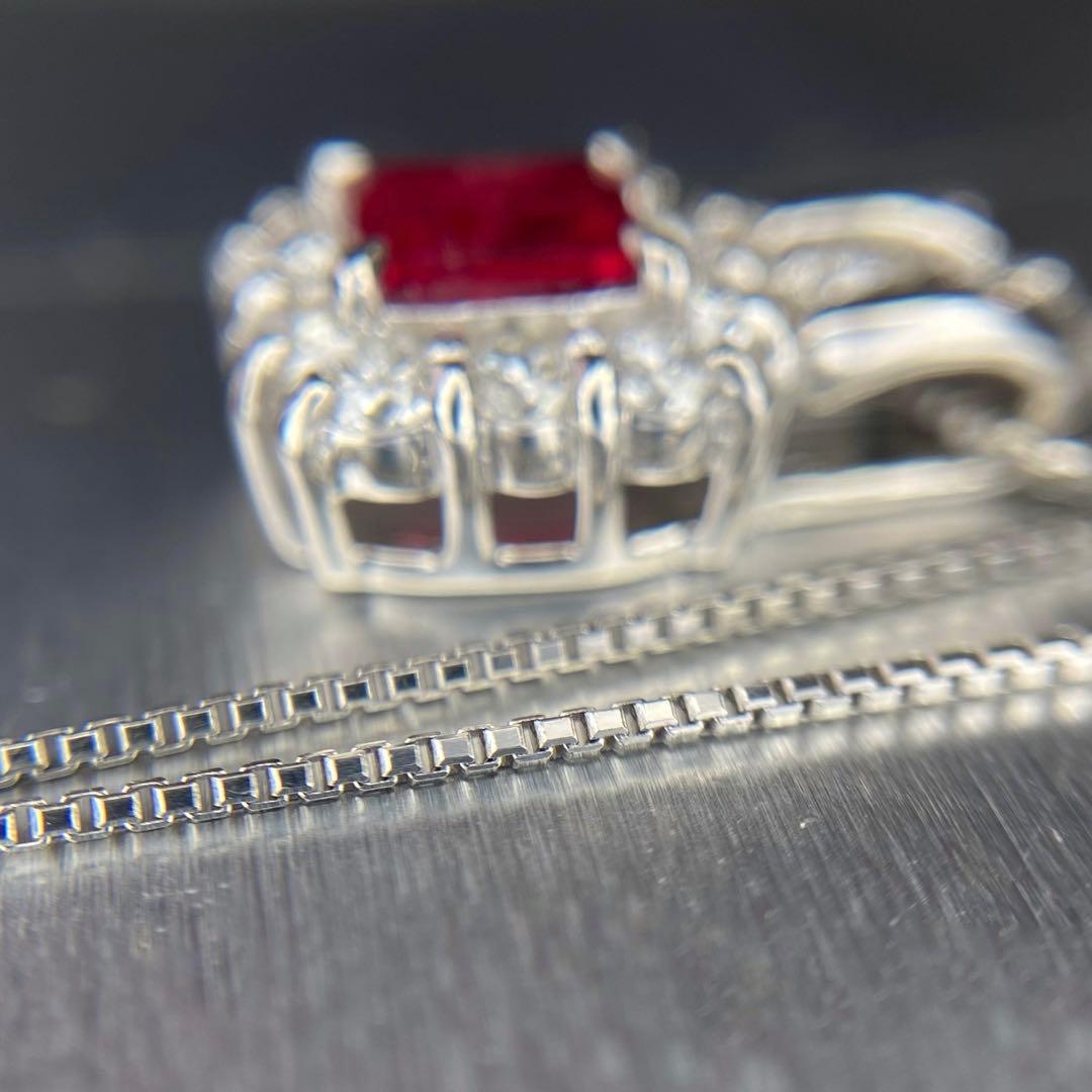 天然 レッドベリル ダイヤモンド 計0.77ct 中宝研ソート『大粒です』