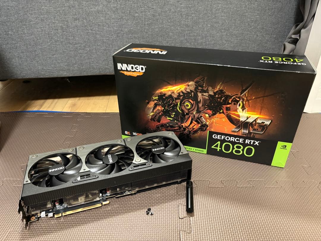 INNO3D GeForce RTX 4080 本体 元箱付き