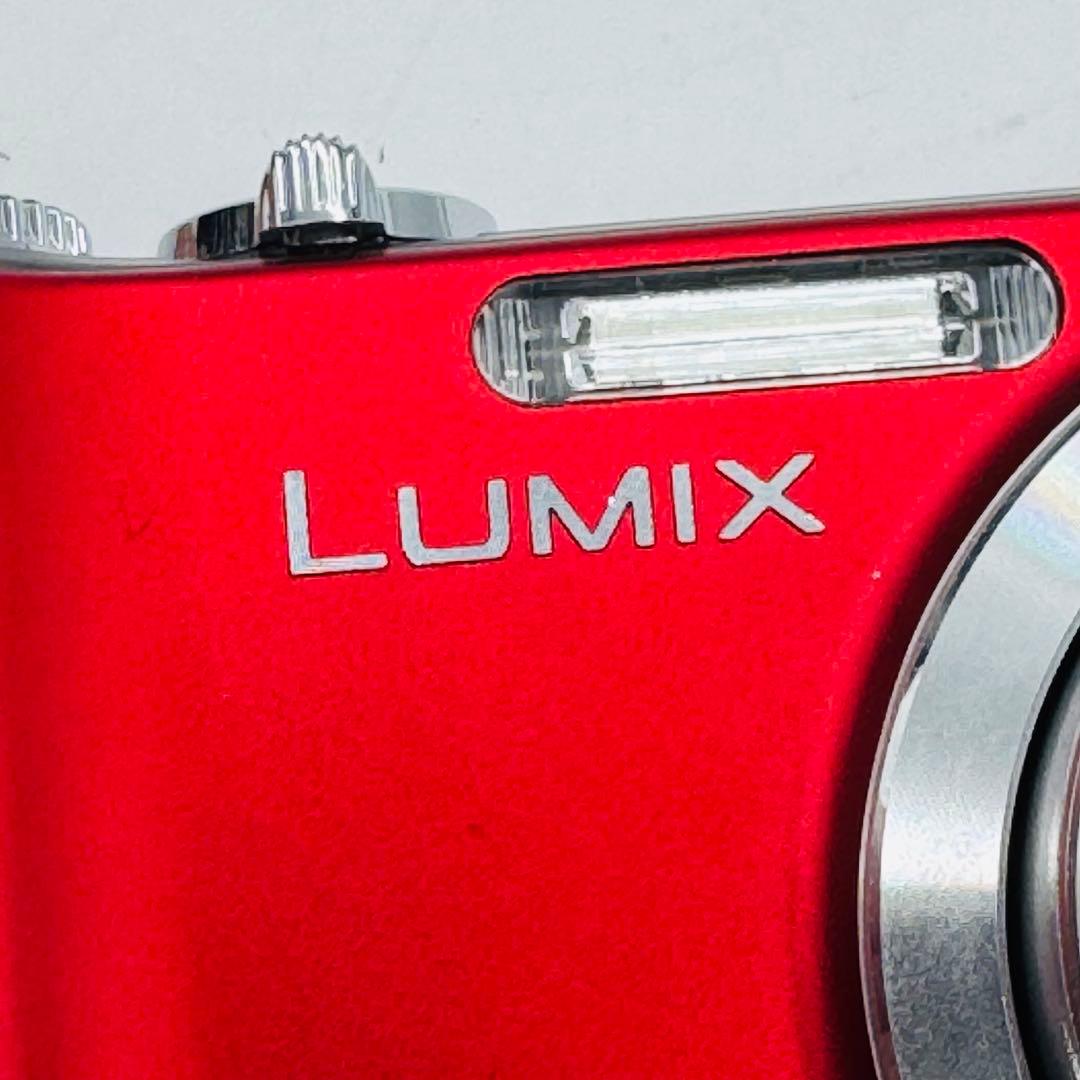 【極美品・箱付き】Panasonic LUMIX DMC-ZX3 レッド　日本製