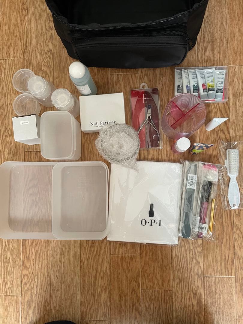 ネイルセット　美容学校　バッグ付き