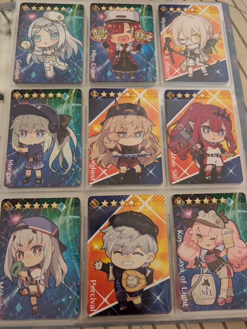 野球カード　fgo　Quick　コンプリートまとめ売り