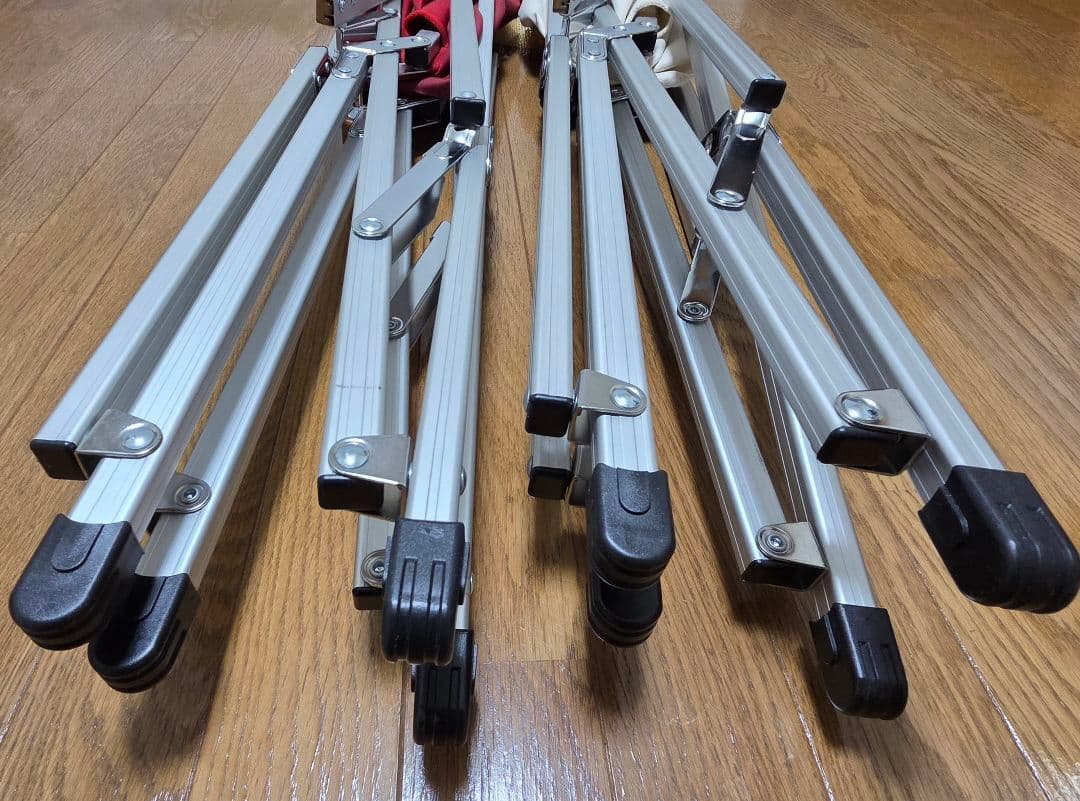 【美品】超レア 小川テント ハイバックアームチェア 二脚