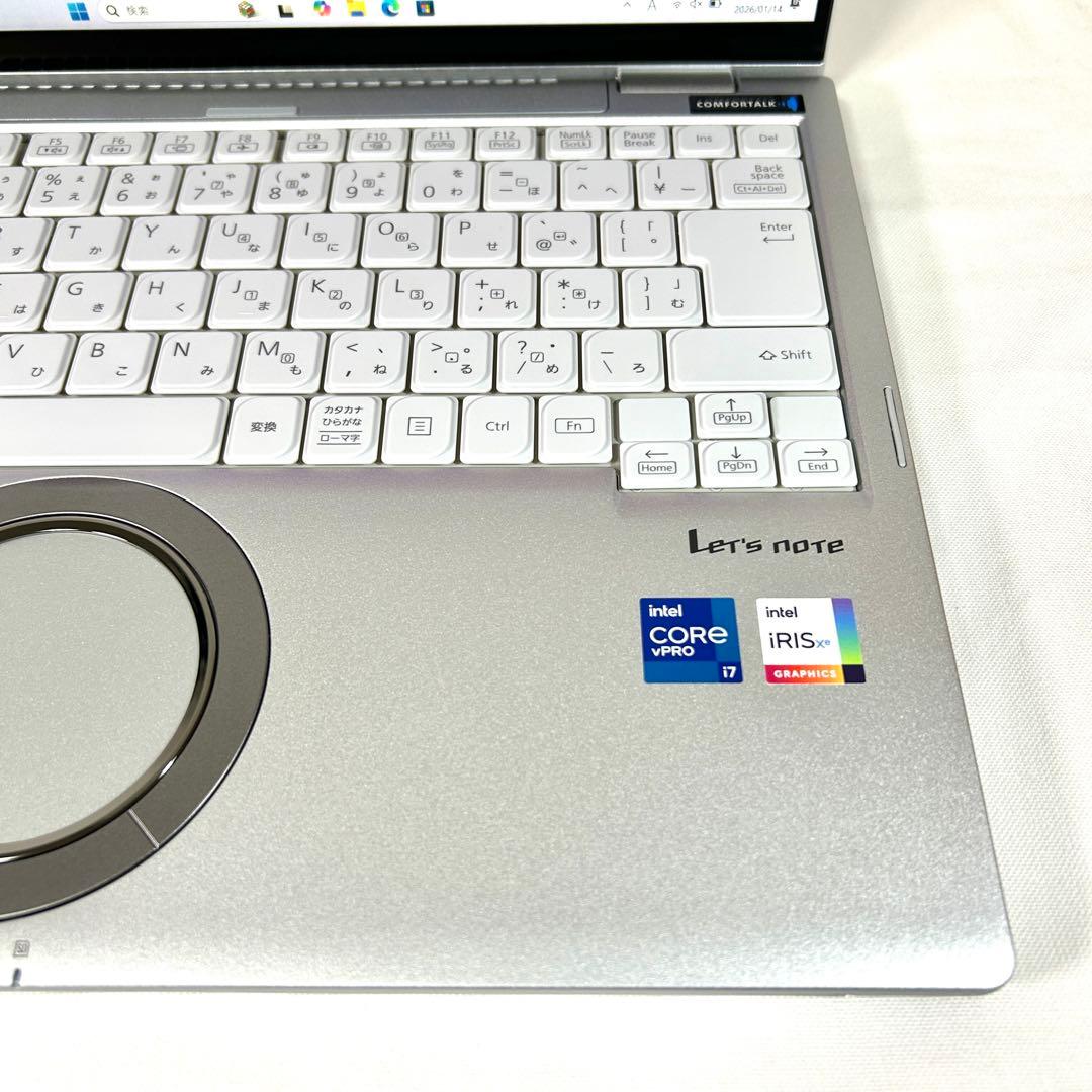 美品 Let's note FV1 i7 32GB 駆動170時間 タッチパネル