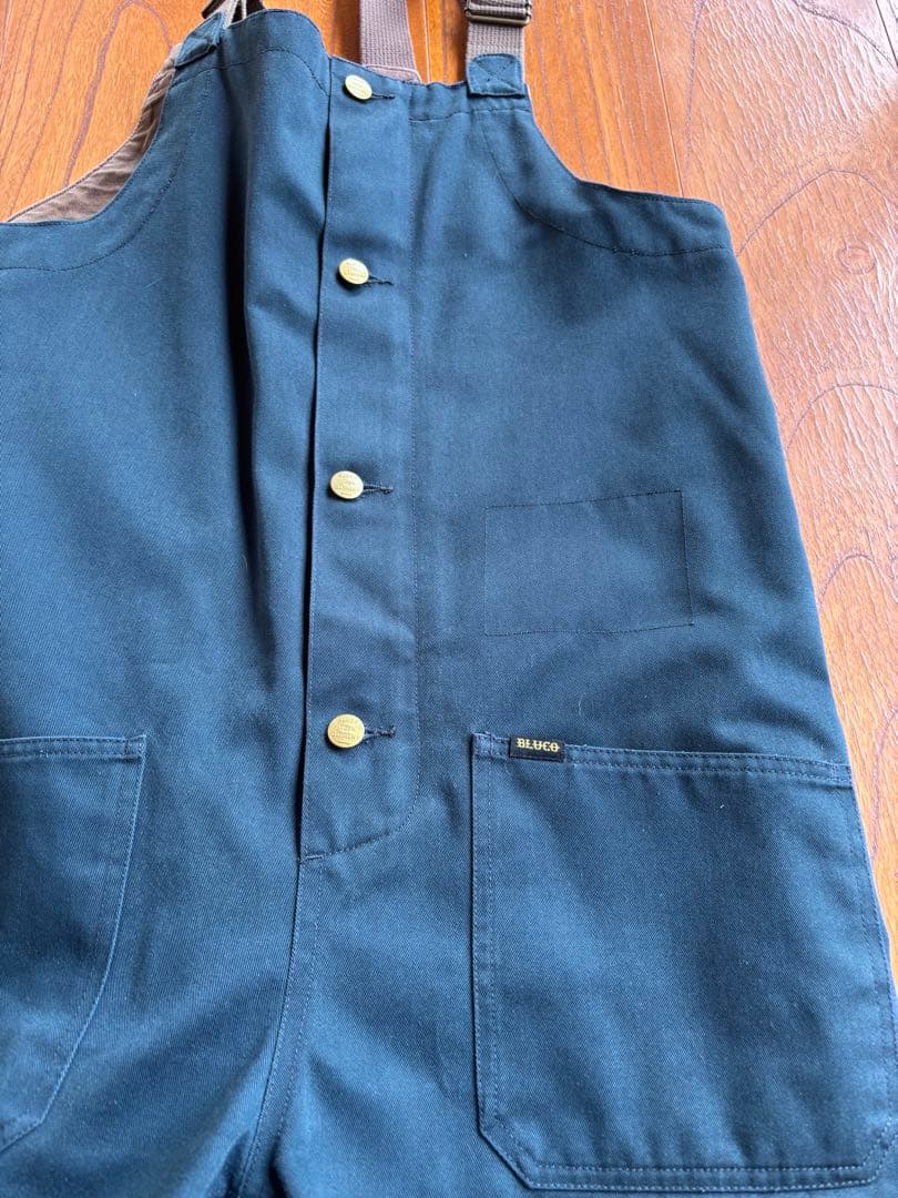 S*i様 ブルコ　オーバーオール　サイズM ネイビー
