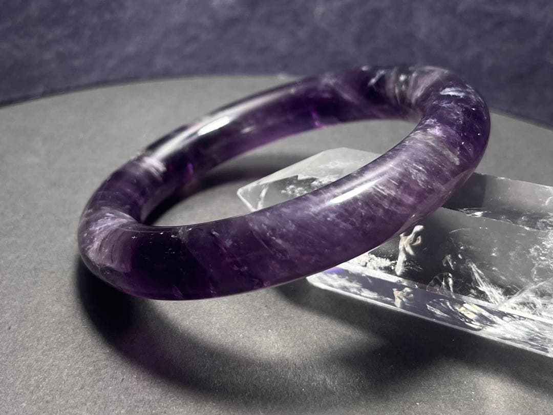 アメジストバングル　ラピスラズリバングル　シトリンバングル　57mm