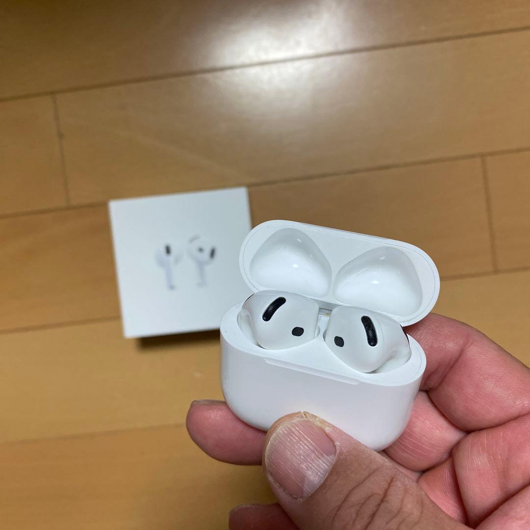 【Applecare付き】AirPods 4 ノイズキャンセリング無し