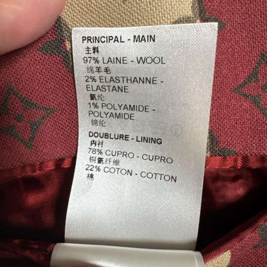 Louis Vuitton ストライプ テーラードジャケット