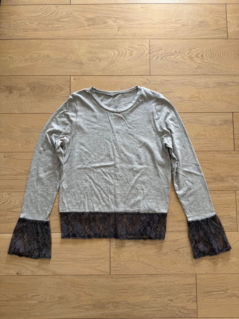 WILLFULLY／ヘムレースシアーカットソー