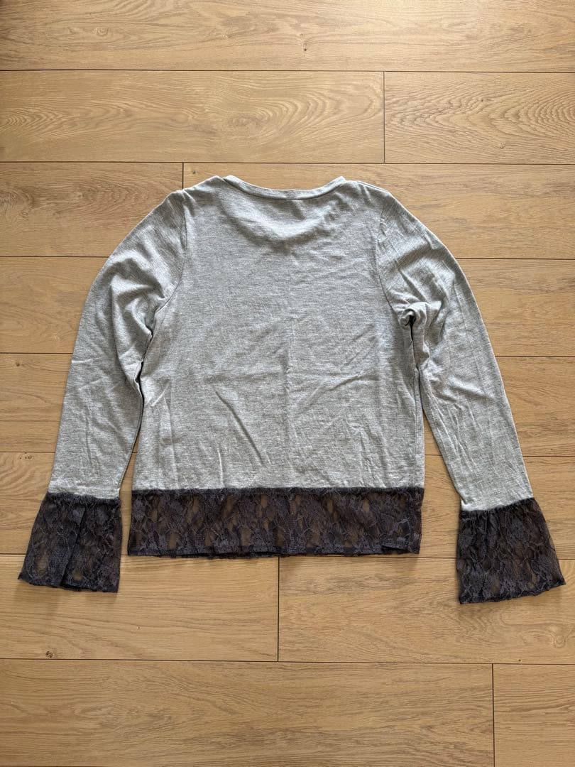 WILLFULLY／ヘムレースシアーカットソー