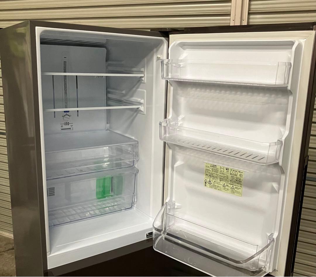 【中古】SHARP 2ドア 冷蔵庫2017年式