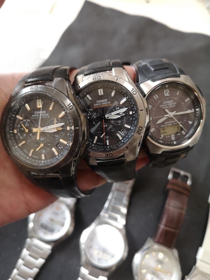CASIO SOLAR 腕時計まとめ売り21個