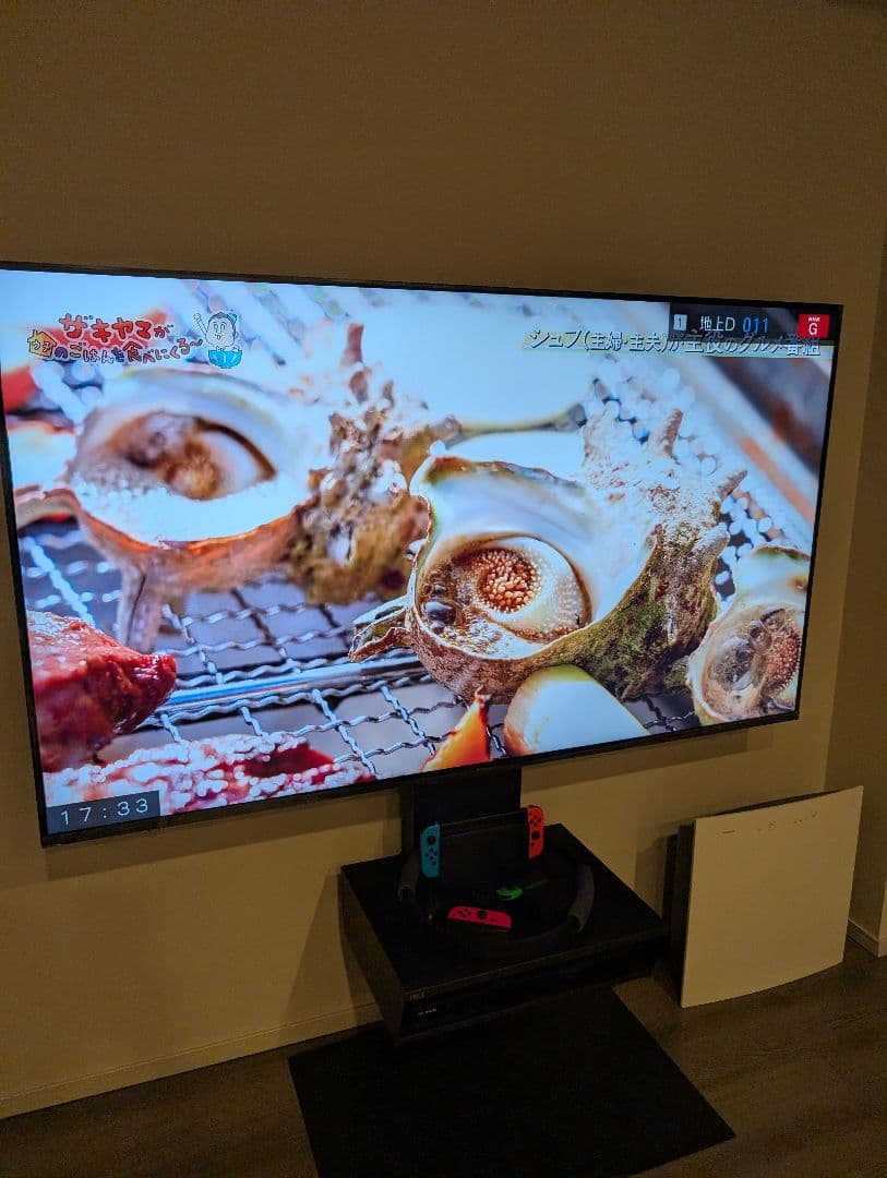 【美品】WALL　V3セット　ロータイプ　テレビスタンド