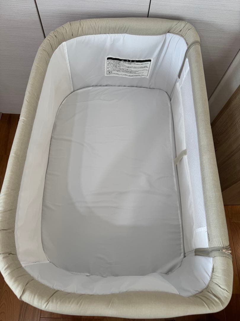 【美品】KATOJI Soine 折りたたみ式ベビーベッド