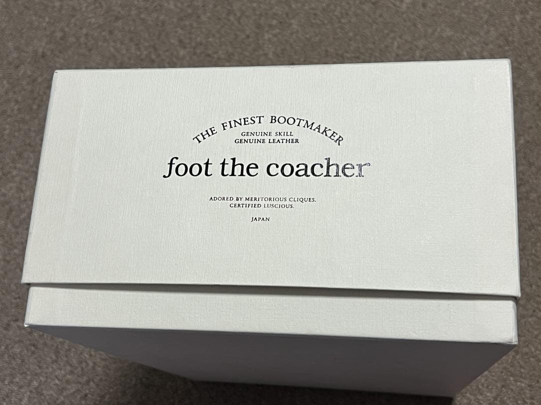 74800円フットザコーチャー美品25cm黒RESISTANCEメンズシューズ