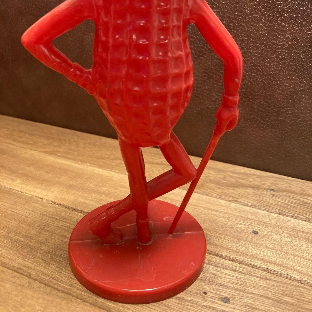 ミスターピーナッツ ビンテージバンク 貯金箱 アドバタイジングフィギュア赤