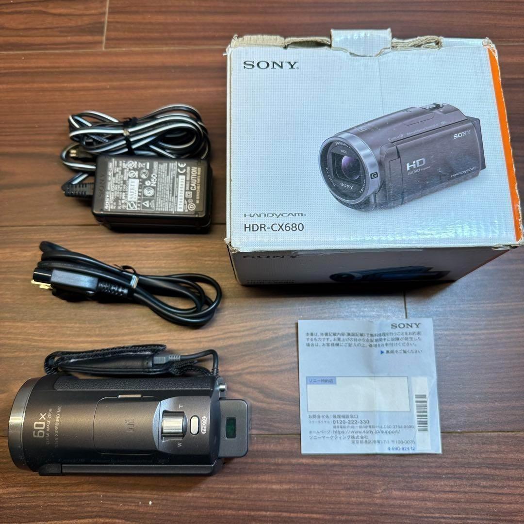 SONY HDR-CX680 ビデオカメラ 2772