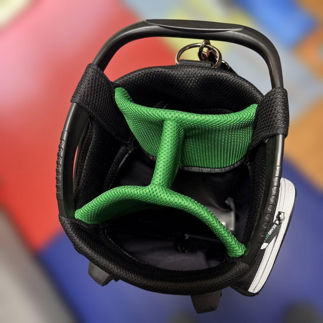 BEANS GOLF キャディバッグ ブラック