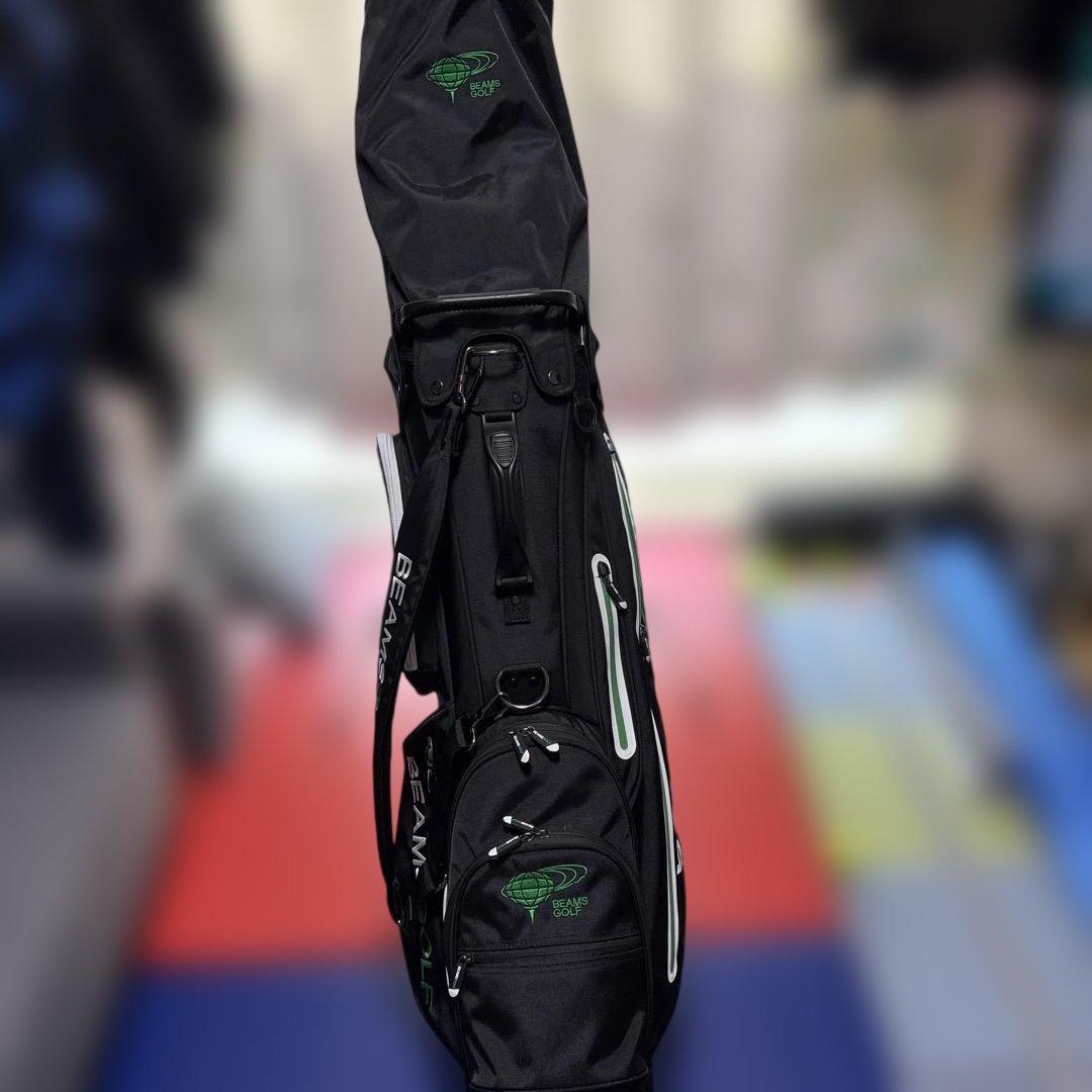 BEANS GOLF キャディバッグ ブラック