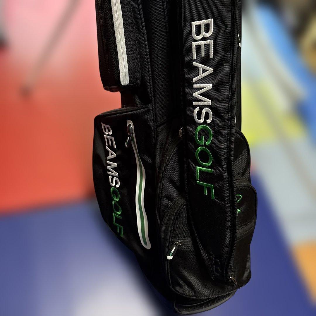BEANS GOLF キャディバッグ ブラック