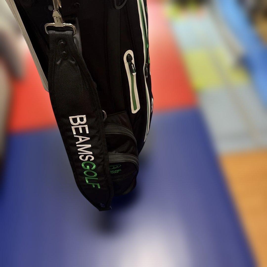 BEANS GOLF キャディバッグ ブラック