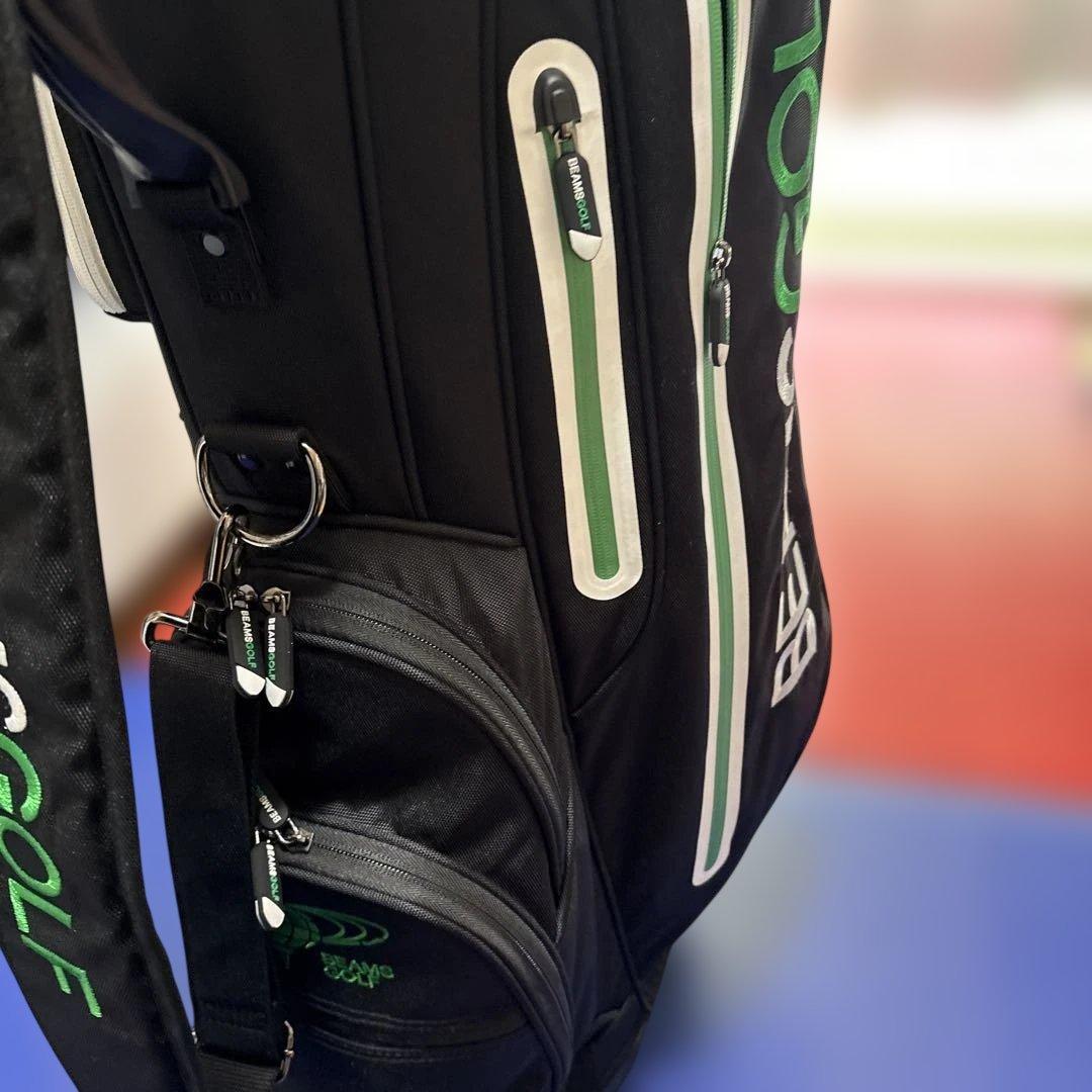 BEANS GOLF キャディバッグ ブラック