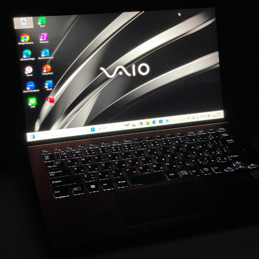 第11世代 VAIO Pro PK ノートPC メモリ16GB win11 i5