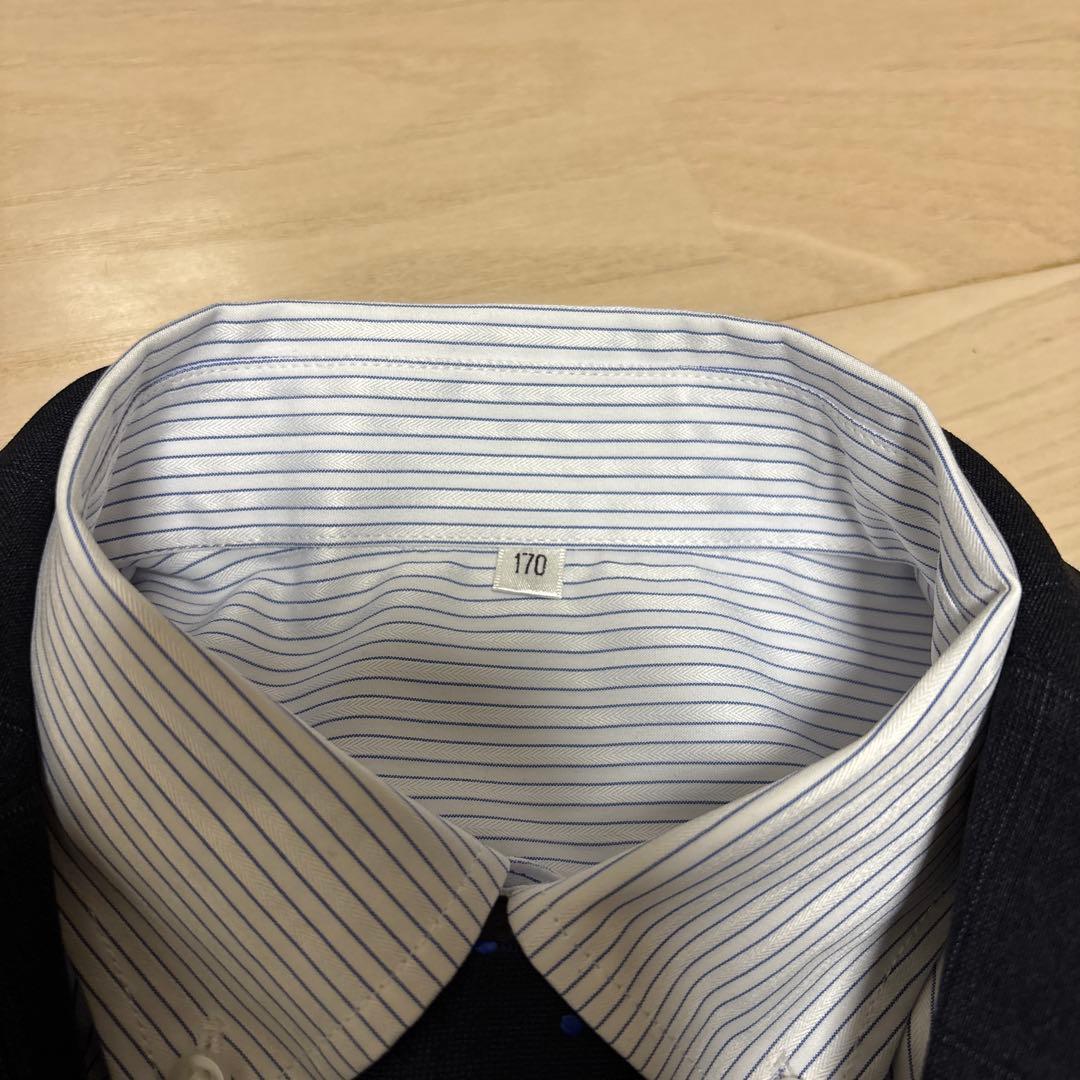 希少 170 人気 ネイビー チェック柄　ワンダーファクトリー 卒服