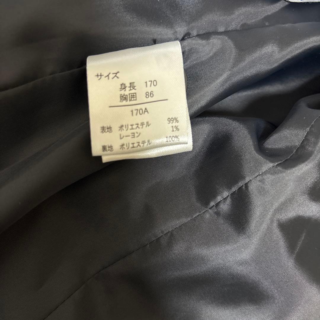 希少 170 人気 ネイビー チェック柄　ワンダーファクトリー 卒服