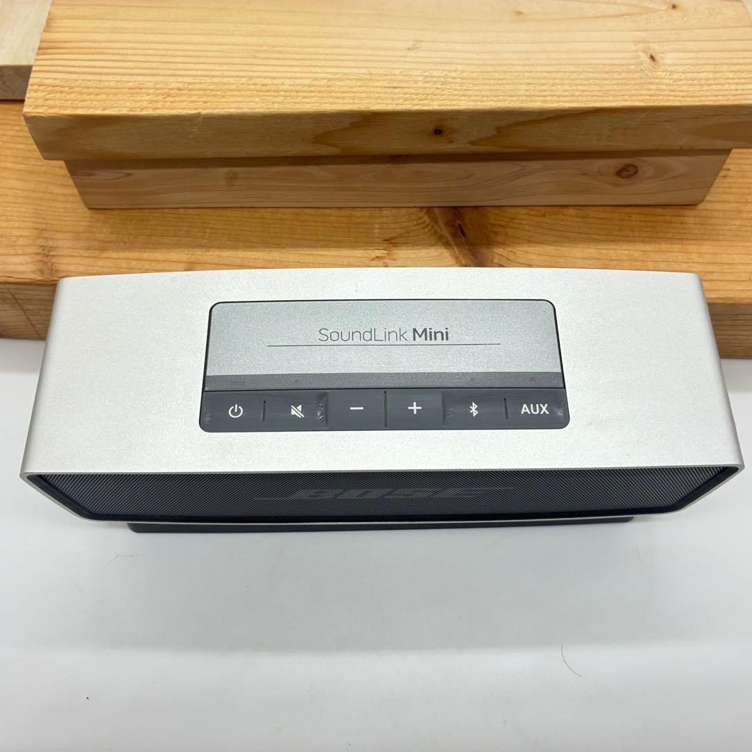 【美品】BOSE ワイヤレススピーカー シルバー SoundLink Mini