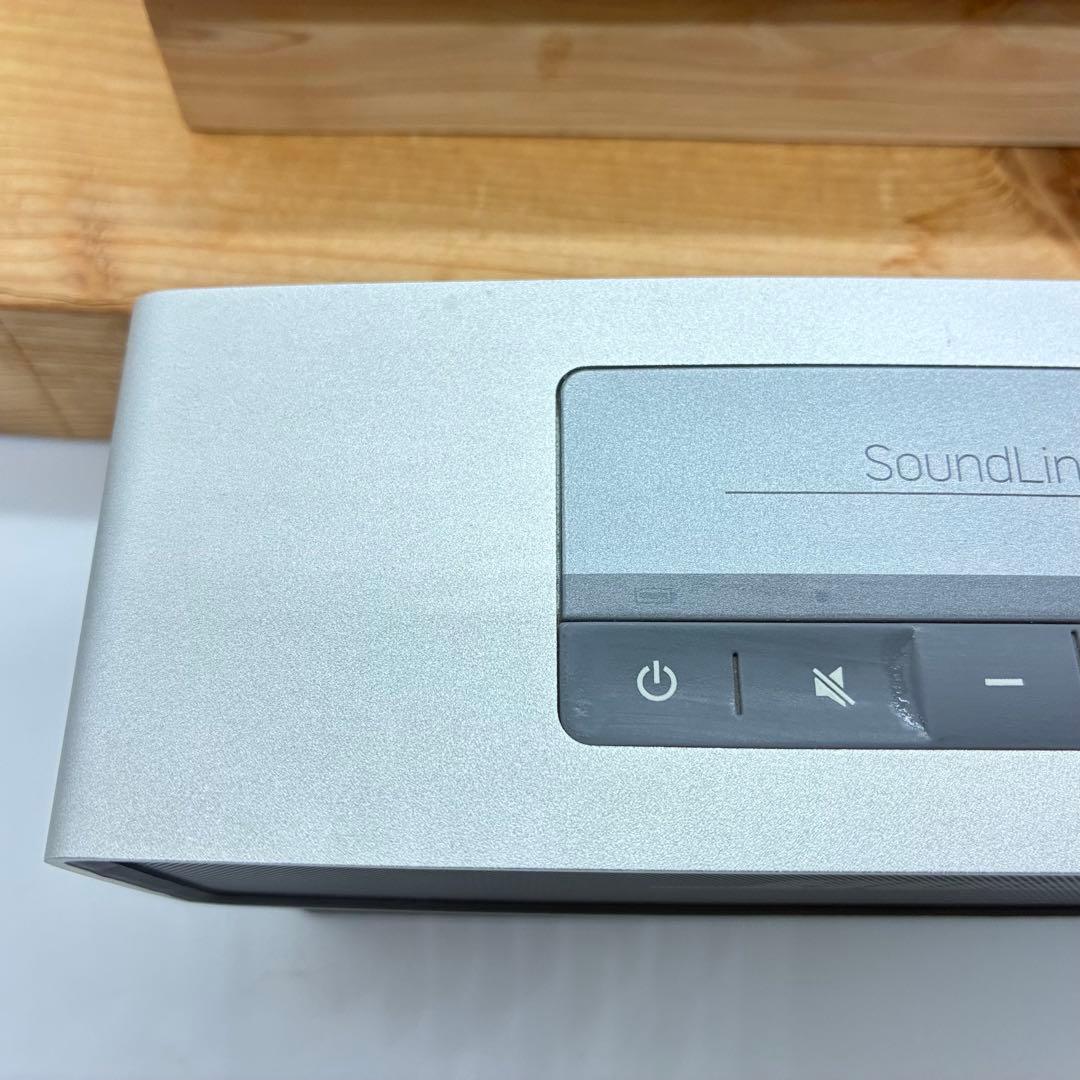 【美品】BOSE ワイヤレススピーカー シルバー SoundLink Mini