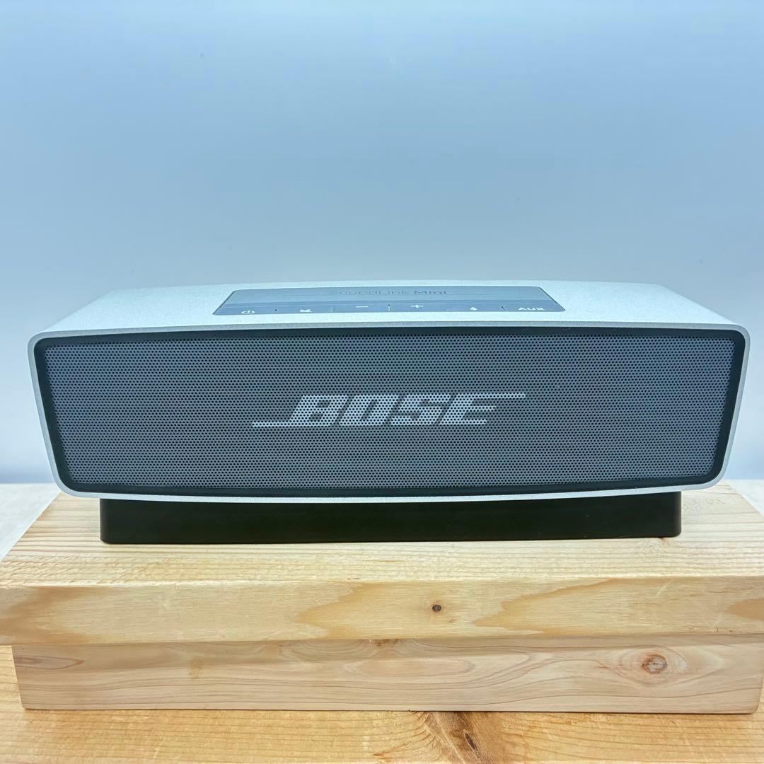 【美品】BOSE ワイヤレススピーカー シルバー SoundLink Mini