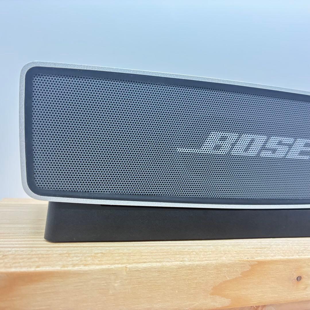 【美品】BOSE ワイヤレススピーカー シルバー SoundLink Mini