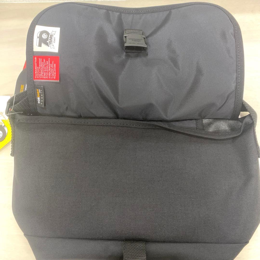 新品✨マンハッタンポーテージ　スヌーピー　70周年　メッセンジャーバッグ　黒