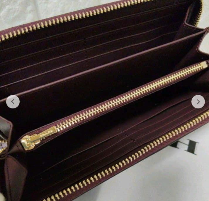 新品未使用コーチ長財布シグネチャーロボットブラックレディースメンズ送料無料