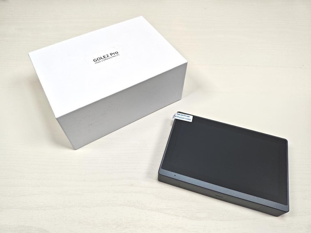 使用短め HigolePC GOLE2 Pro ／モニターバッテリー内蔵ミニPC