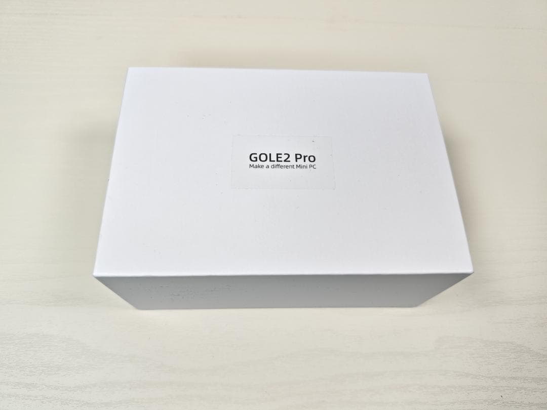 使用短め HigolePC GOLE2 Pro ／モニターバッテリー内蔵ミニPC