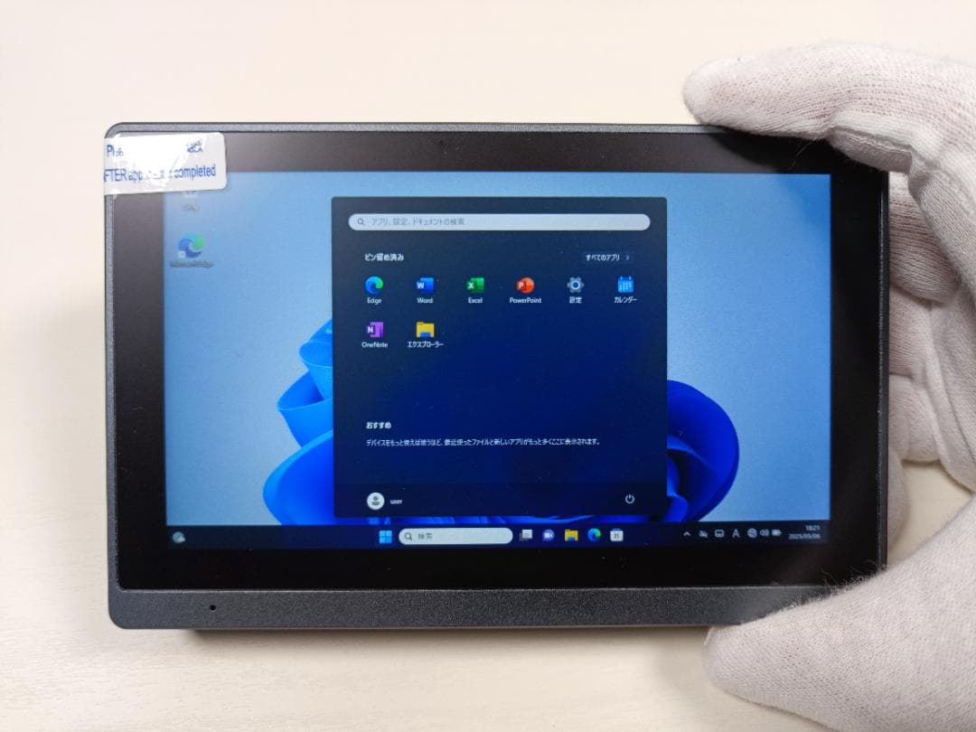 使用短め HigolePC GOLE2 Pro ／モニターバッテリー内蔵ミニPC